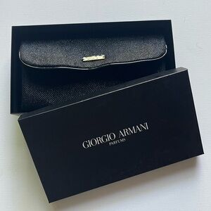 Giorgio Armani Beauty Black Sparkle Pouch